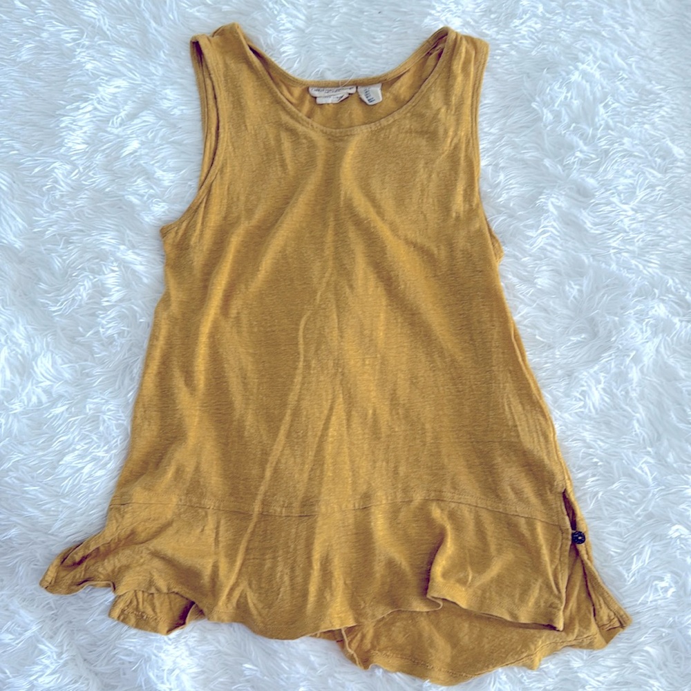 Christian Siriano Small 100% linen top